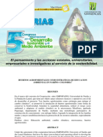 Huertos Agroforestales Como Estrategia de Educacion Ambiental en Nariño - Colombia PDF