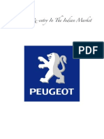 Peugeot - Failure & Re-Entry Strategy