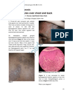 14.PhotoDermDiagnosis Keratotic Papules Over Chest and Back