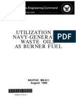 Navy Doc Used Oils As Burner Fuel