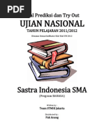 Soal Tryout Un 2012 Sma Sastra Indonesia Bahasa Paket 37