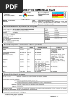 Hoja de Seguridad Raid