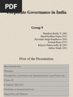 Corporate Goverance in India