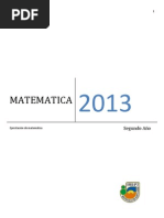 Ejercitaciones de Segundo Año