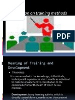 Presentation On Training Methods