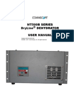 Дегидратор MT500B-81326 PDF