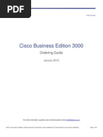 Cisco BE3000 Ordering Guide 8.6.3 v4.0