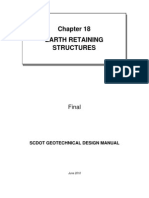 Chapter 18 Earth Retaining Structures - 02242010 PDF