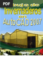 Dibujo de Invernadero en AutoCad PDF