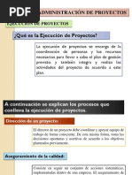 Ejecucion y Administracion de Proyectos PDF