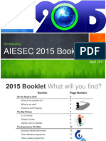 AIESEC 2015 - Information Booklet