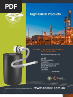 Fogmaster Products Brochure