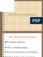 The Theory of Constraints