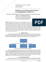 Evaluation For Suitable Large-Scale Propagation Models To Mobile Communications in Urban-Area