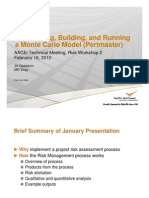 Formulating, Building, and Running A Monte Carlo Model (Pertmaster)