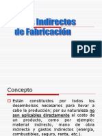 Presentacion de Prorrateos de Costos Indirectos