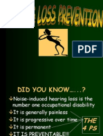 Hearing Loss Prevention