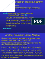 Refresher: Perceptron Training Algorithm