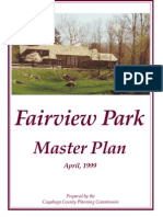 Fairview Park Master Plan 1999