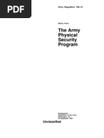 Army The Army Physical Security Program