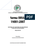 Norma OHSAS 18001-2007