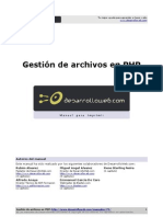 Manual Gestion Archivos PHP