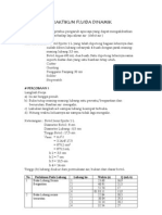 Hasil Laporan Praktikum Fluida Dinamik Ala Gexida by Group II