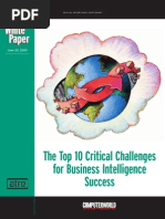 Top10 Critical Challenges BI