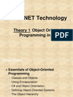 Object Oriented Programming in C#