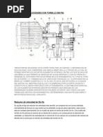 Reductor de Velocidades Con Tornillo Sin Fin