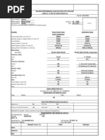 Welder Qualification Template