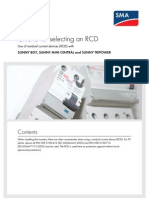 Criteria For Selecting An RCD: Use of Residual Current Devices (RCD) With