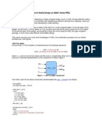 VHDL ALU Tutorial