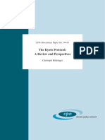 The Kyoto Protocol: A Review and Perspectives: CPN Discussion Paper No. 04-01