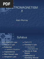 Electromagnetism N: Alan Murray