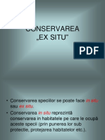 9 Conservarea Ex Situ