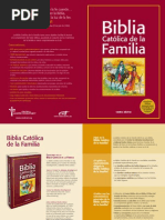 Folleto Bibilia Familia