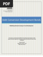 UNESCO - Debt Conversion Development Bonds - 2012