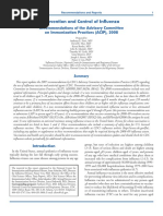 Prevention Control of Influenza