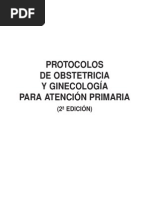 Protocolos Mde Obstetricia y Ginecologia