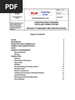 Project Standards and Specifications Piping Construction Standards Rev01