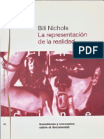 Bill Nichols La-Representacion de La-Realidad PDF