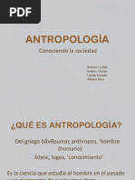 ANTROPOLOGÍA