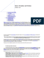 Protein Structure Notes - Level 1 - Medical Students