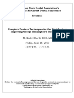 Complete Denture Techniques For The 21st Century