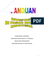 Panduan Investasi Di Pasar Modal