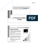 Notacion Cientifica y Prefijos de Ordenes de Magnitud PDF