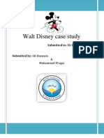 Walt Disney Report