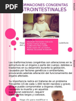 Malformaciones Congenitas Gastrointestinales