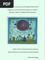 Restauración Ecológica de El Manzano